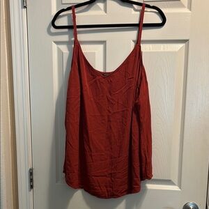 Burnt Orange Relaxed Camisole Top